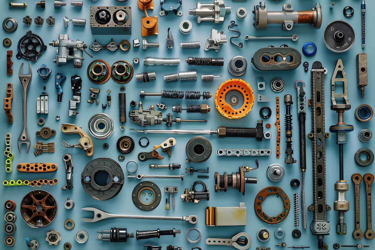 自動車のパーツ